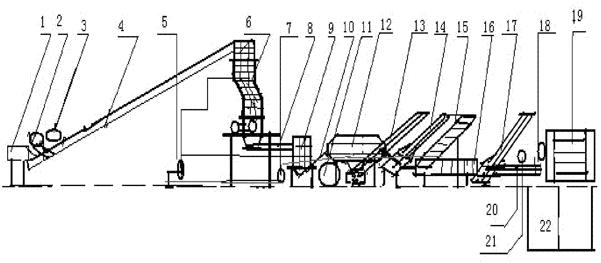 Automatic crushing and separation system and automatic crushing and separation method for waste lead-acid storage battery