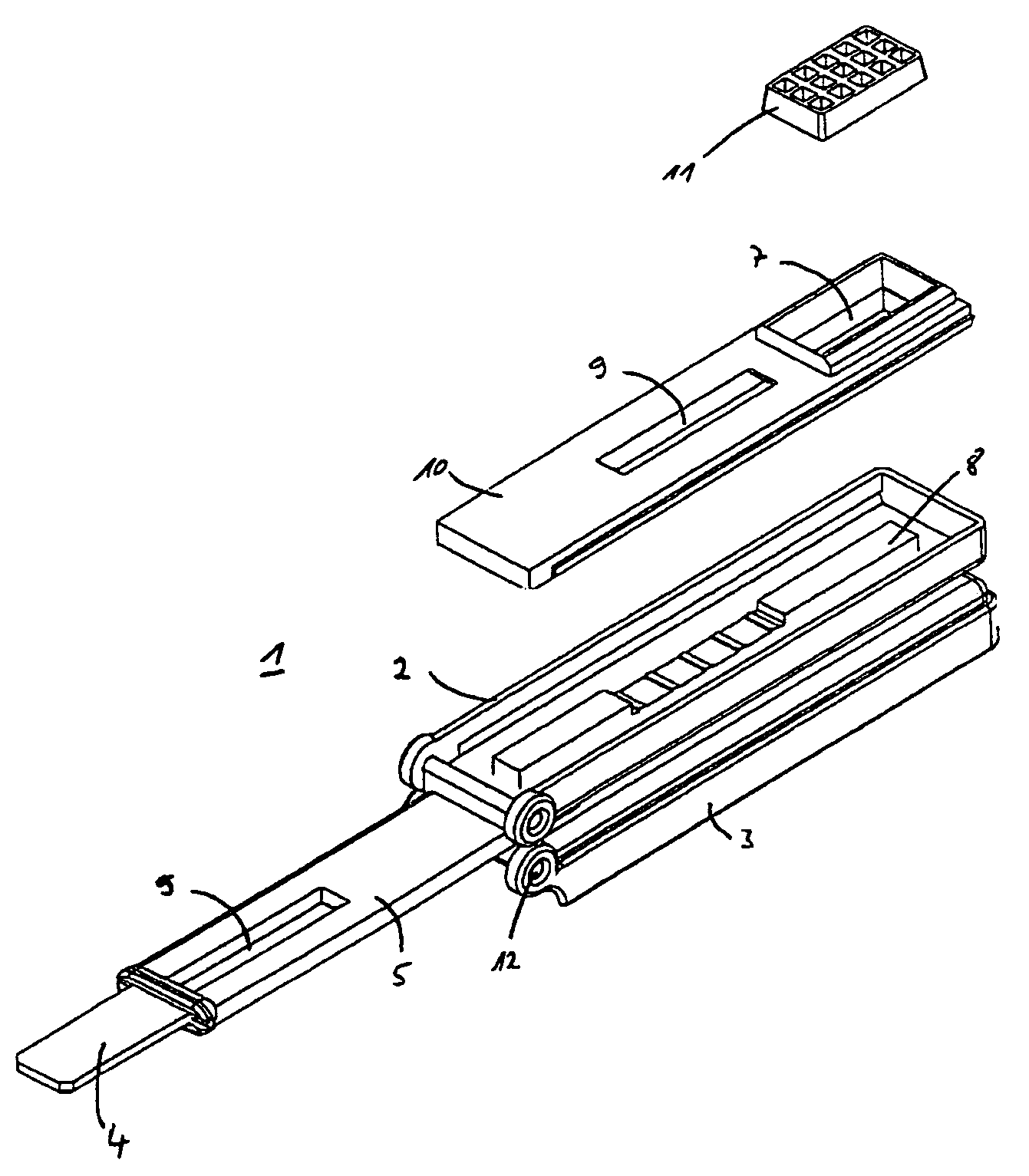 Device for collecting liquid samples