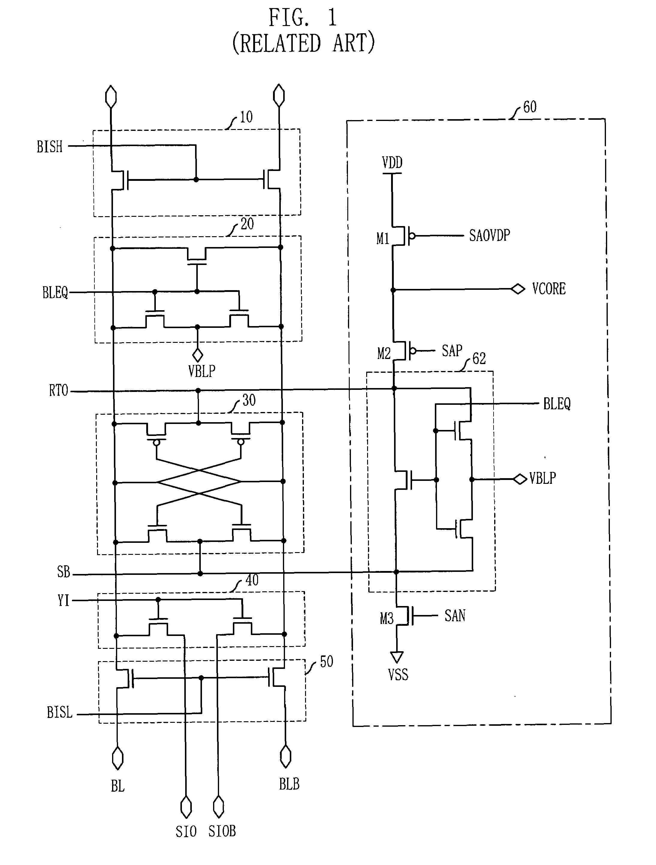 Over driver control signal generator in semiconductor memory device