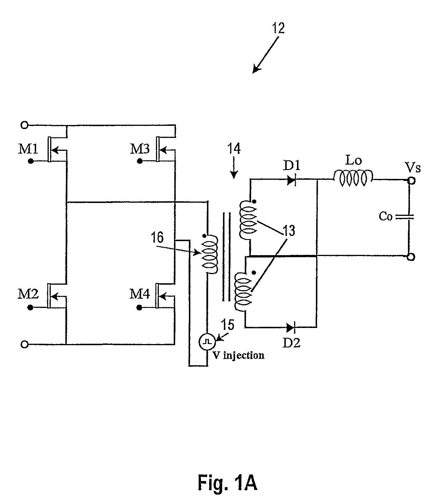 Soft switching converter using current shaping