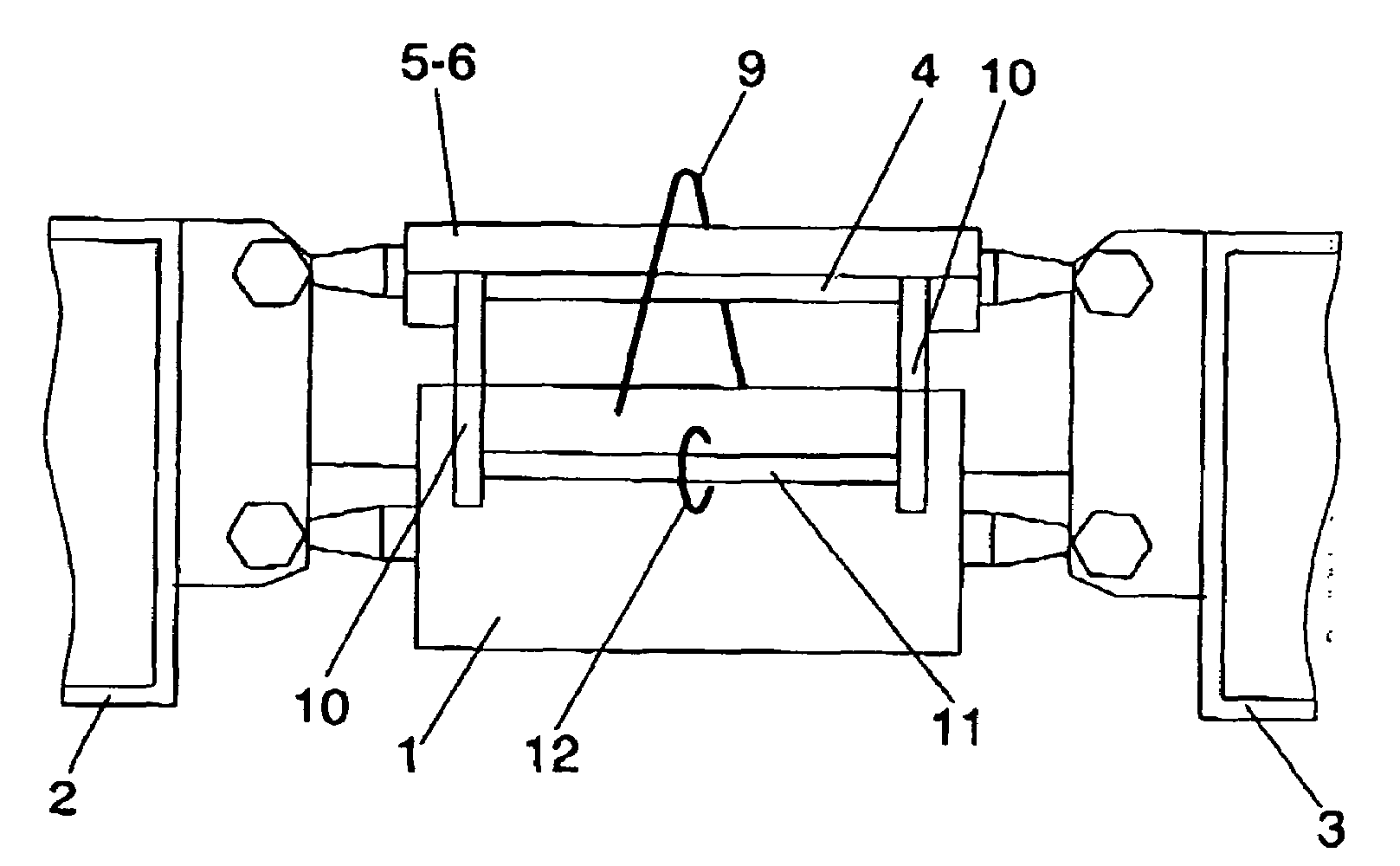 Safety attachment device for two actuators