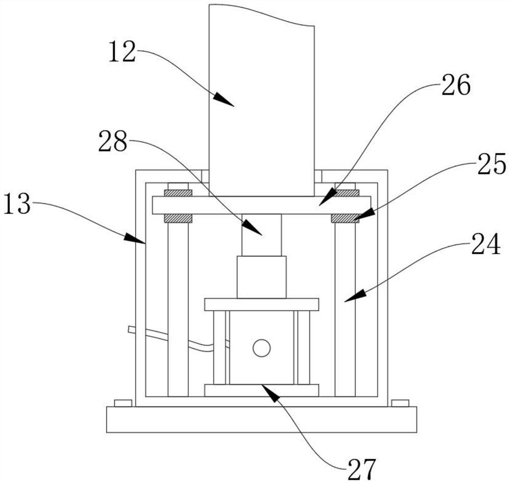 Efficient transferring device for SMT mounting line and use method thereof