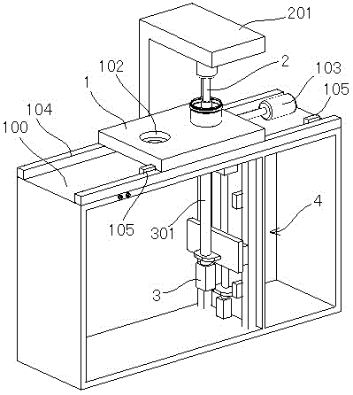 Automatic gate milling machine