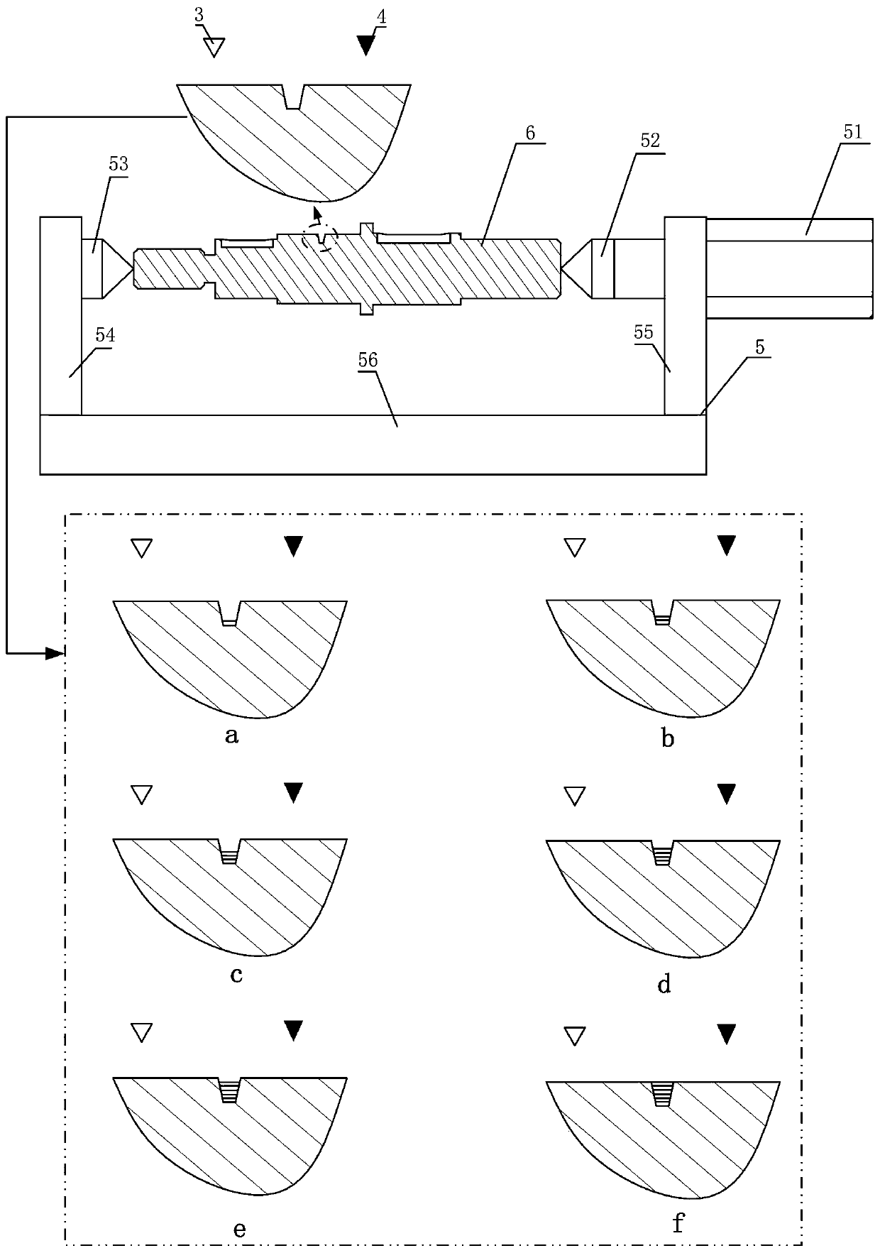 Transmission shaft torsional vibration crack welding system and method fused laser machining and 3D printing