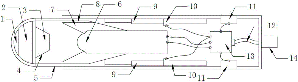 Engineering comprehensive hole measuring system and method based on in-hole camera shooting and single-hole sound waves