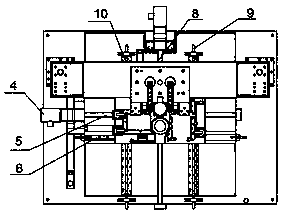Gantry type three-shaft numerical control riveting machine