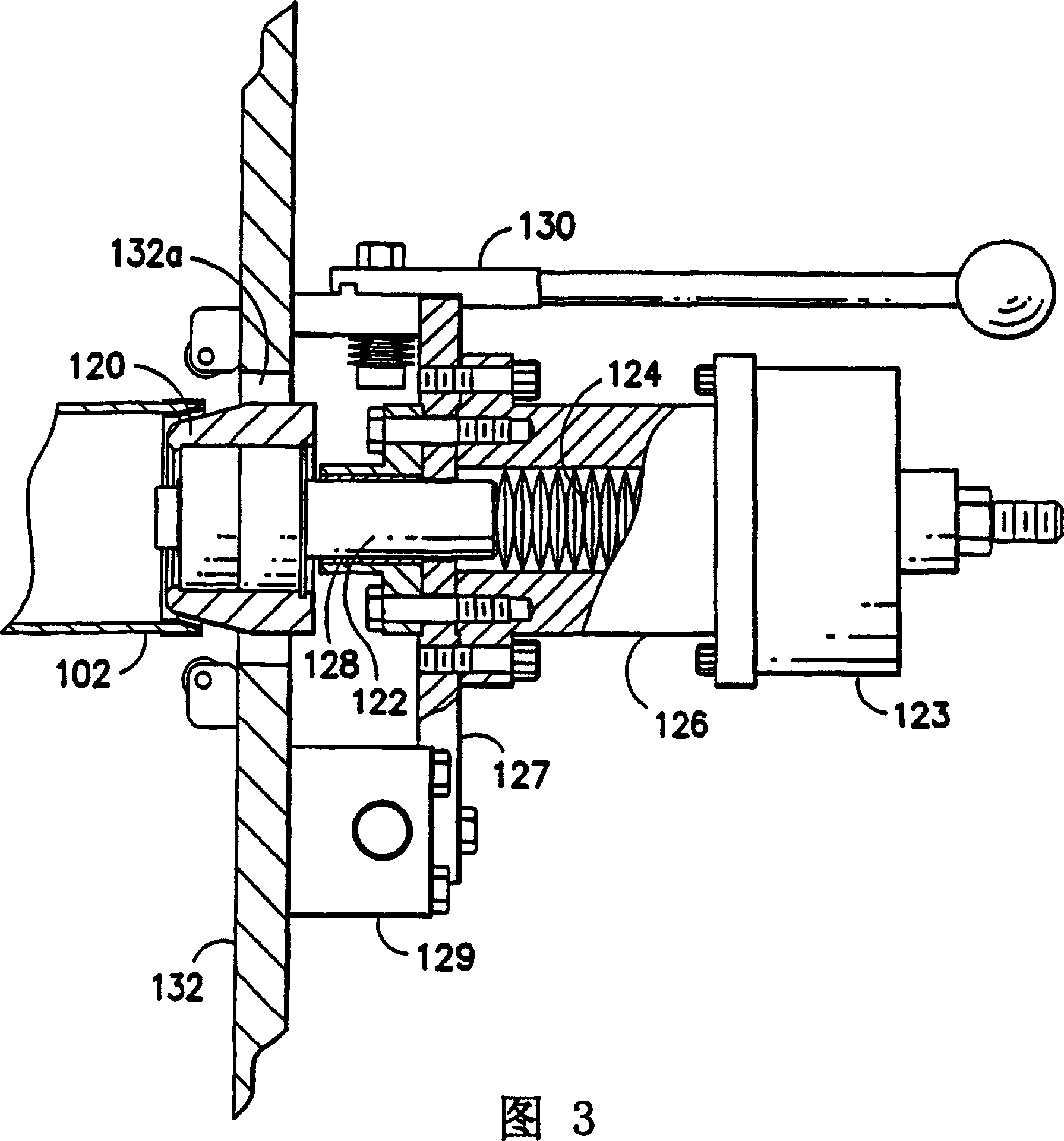 Fabric treatment apparatus comprising easily removable treatment tubes