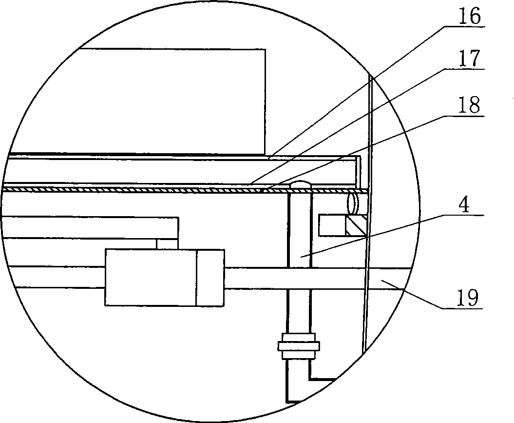 Differential pressure type solid continuous distillation process