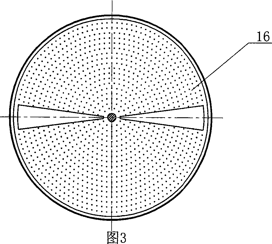 Differential pressure type solid continuous distillation process