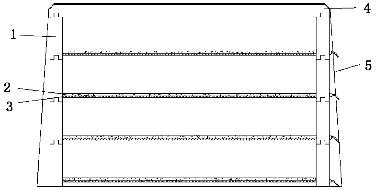 Exposure and desiccation transporting device and method for shellfish