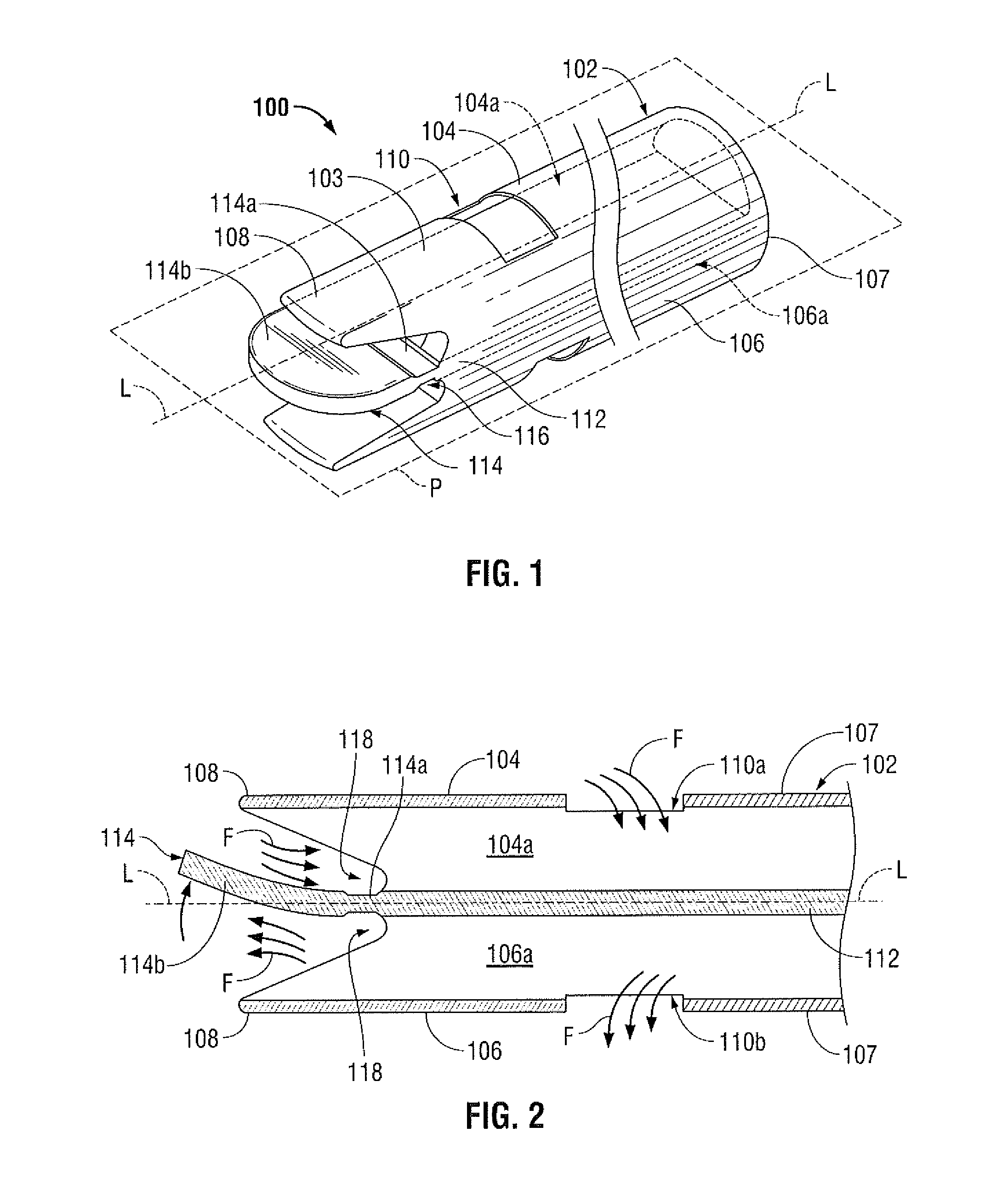 Catheter with articulable septum extension