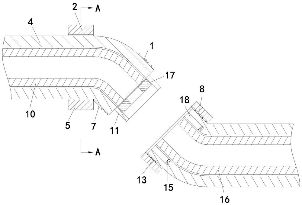 Ultra-high molecular weight polyethylene composite pipe