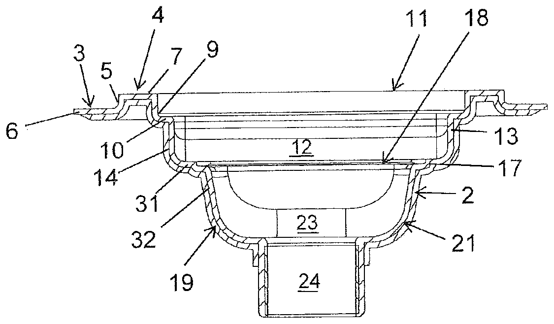 Liquid waste receptor