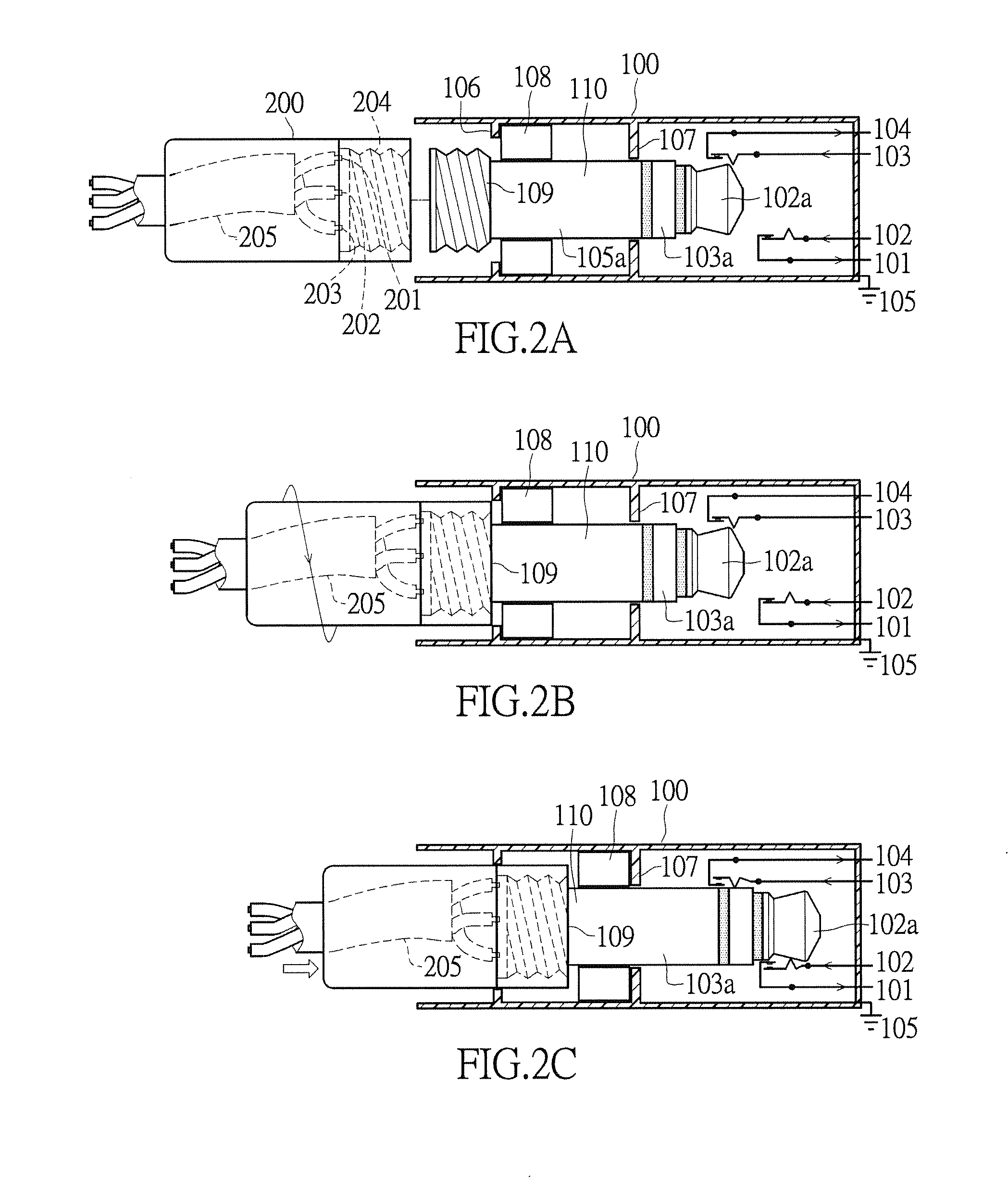 Annular signal feed module