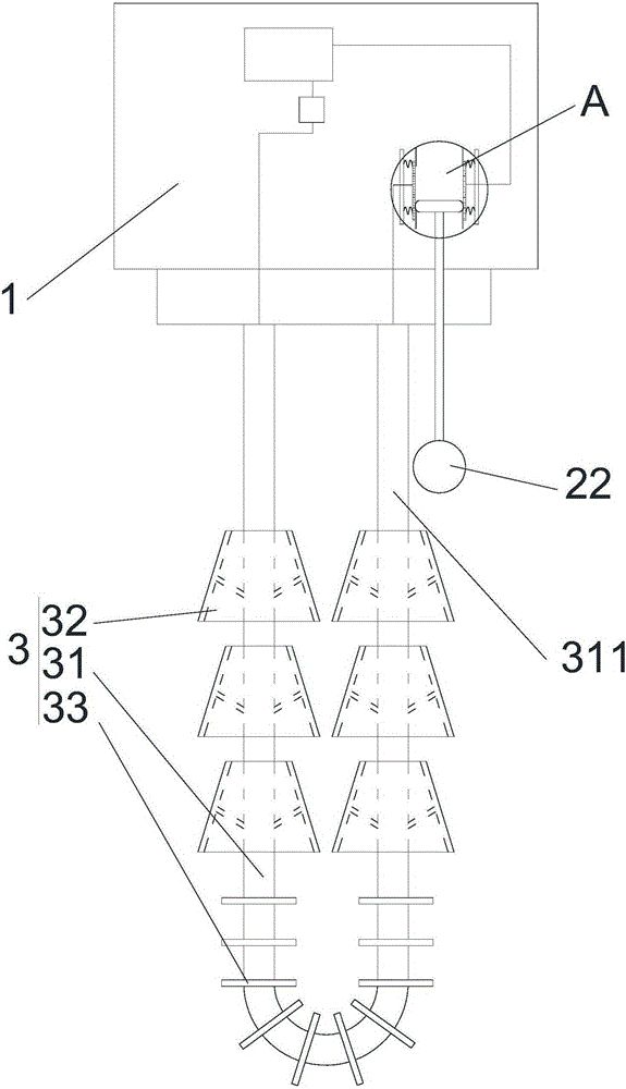 Novel heating device of washing machine