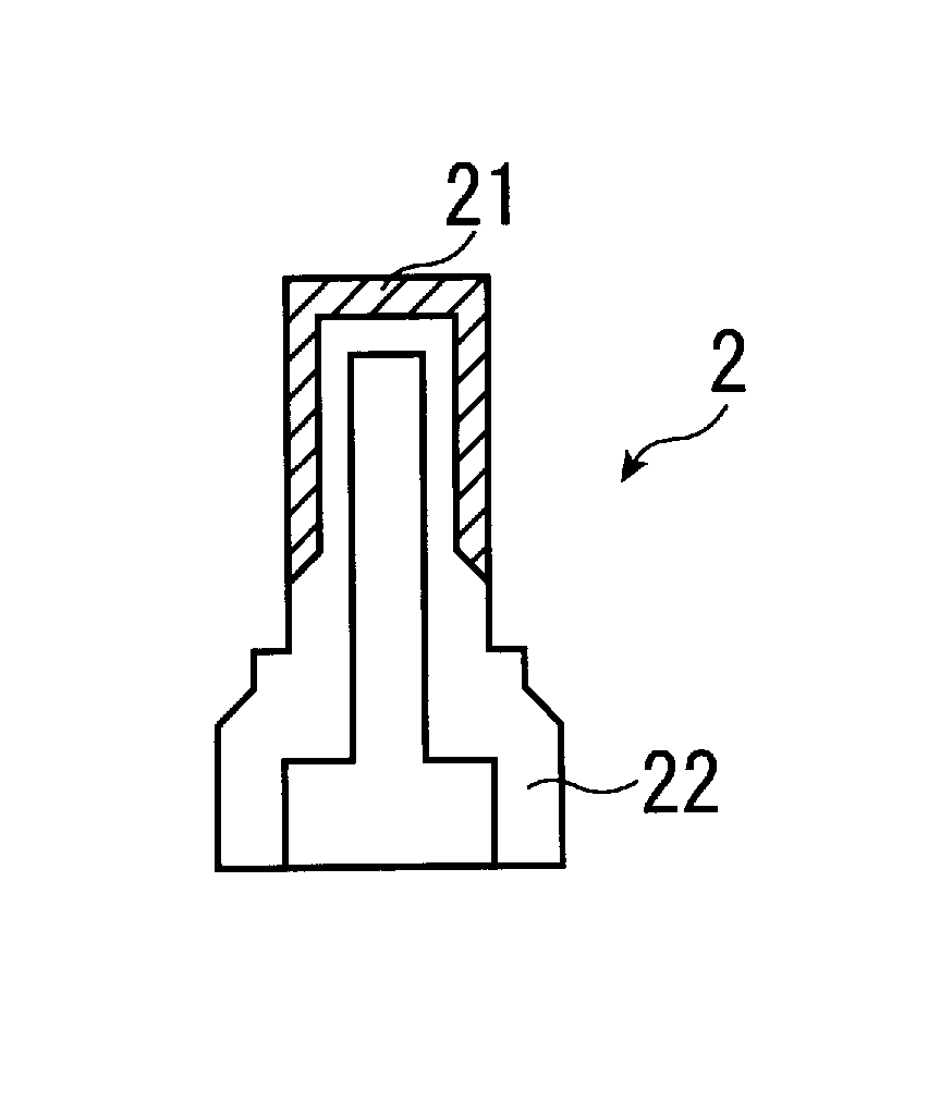 Fuel injection nozzle for internal combustion engine, nozzle blank and manufacturing method thereof