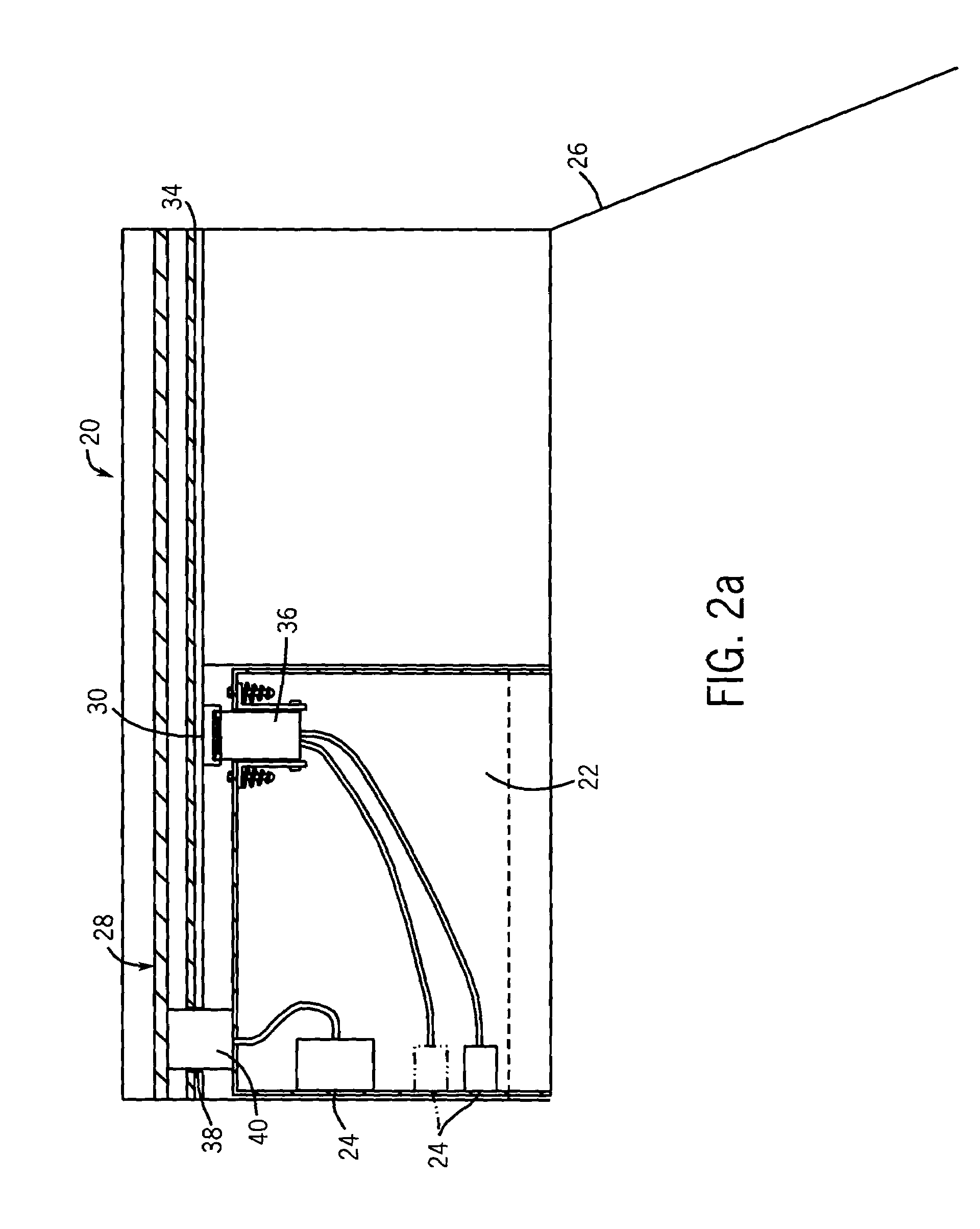 Rail system for distributing power and data signals
