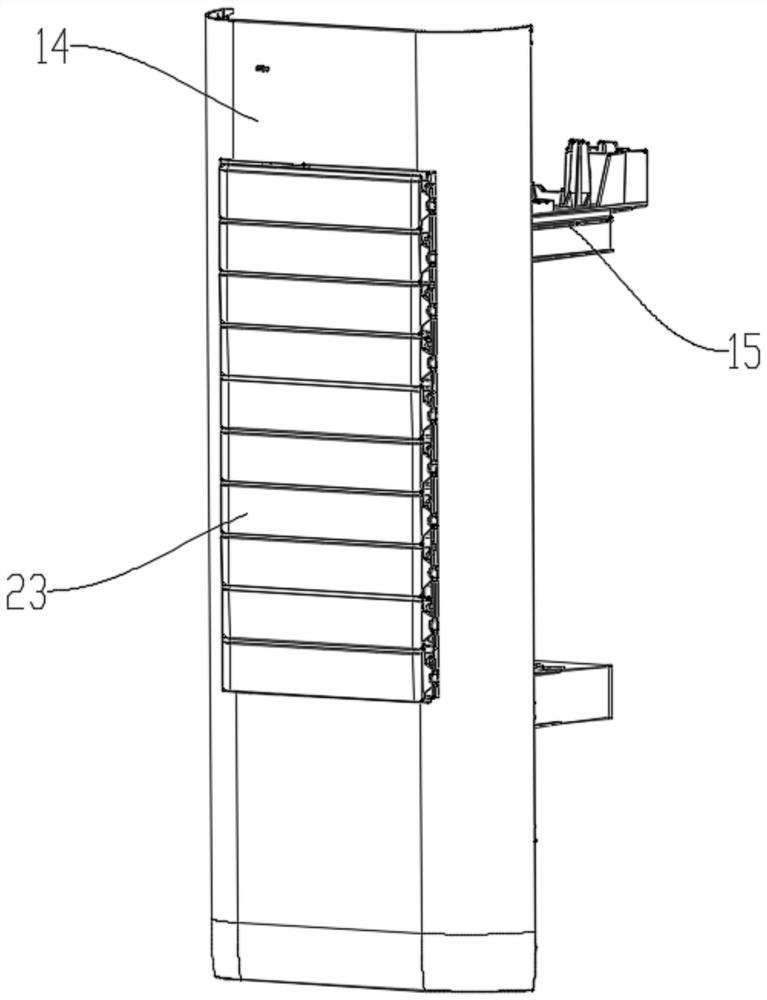 Air outlet structure of cooling fan and cooling fan