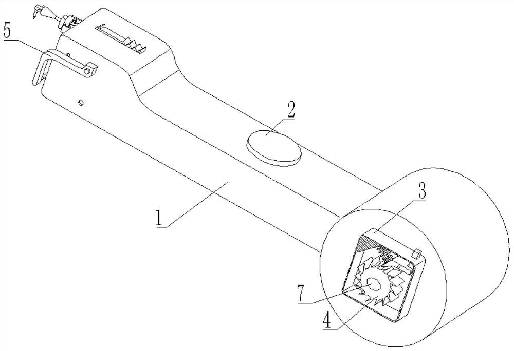 Automatic take-up type ink box