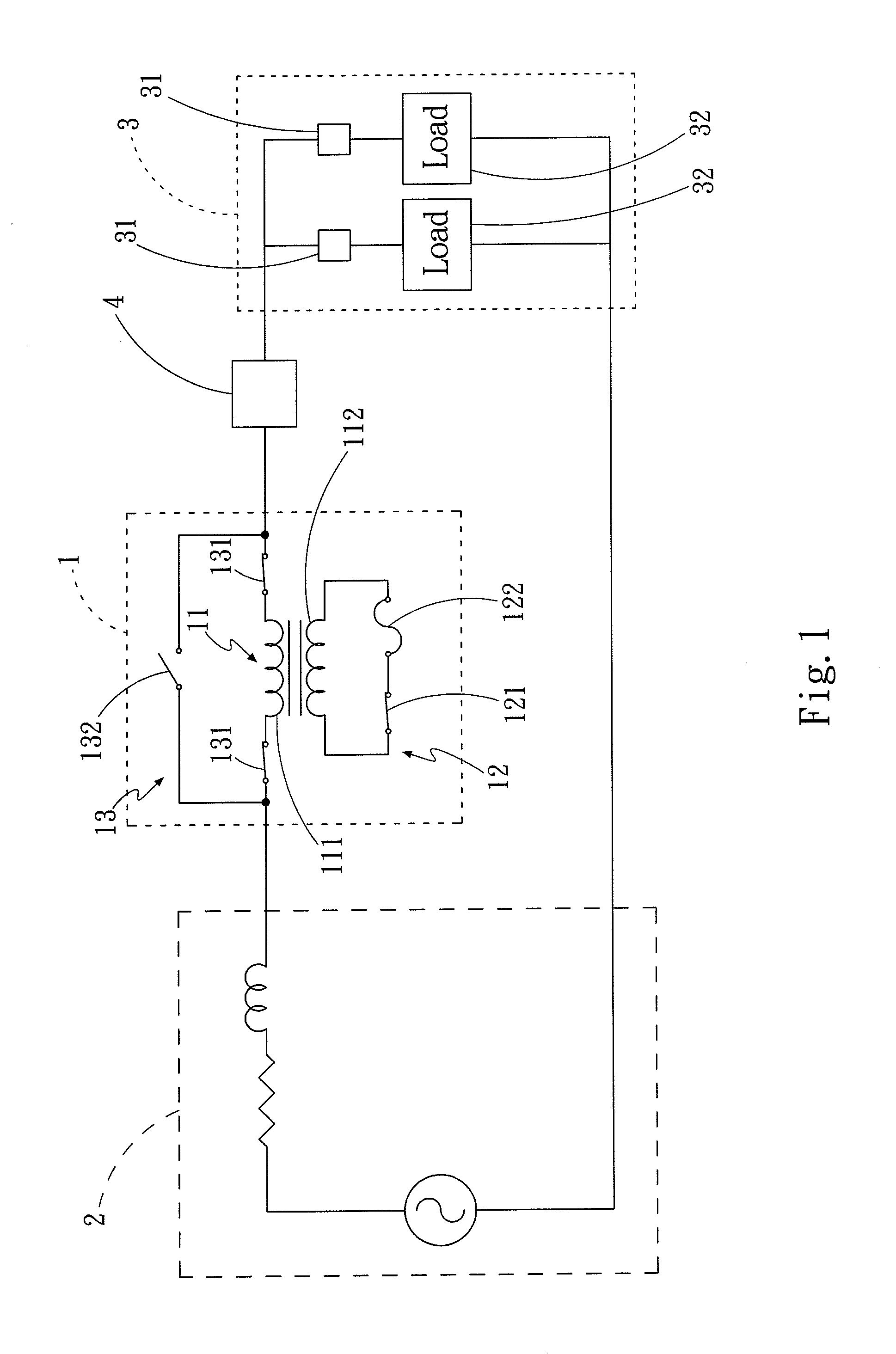 Isolation-type ac fault current limited circuit