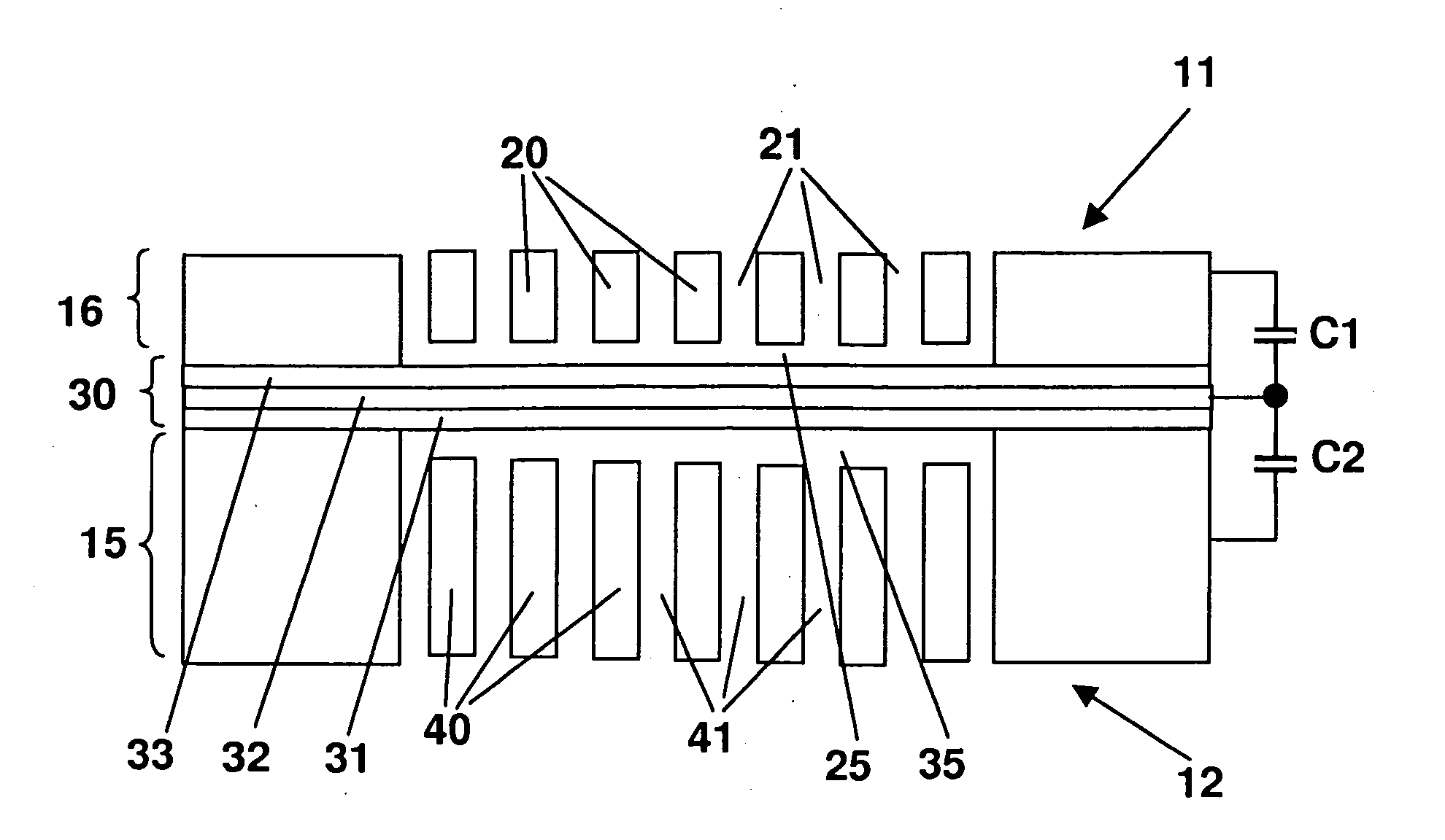 Micromechanical Structure for Receiving and/or Generating Acoustic Signals, Method for Producing a Micromechnical Structure, and Use of a Micromechanical Structure