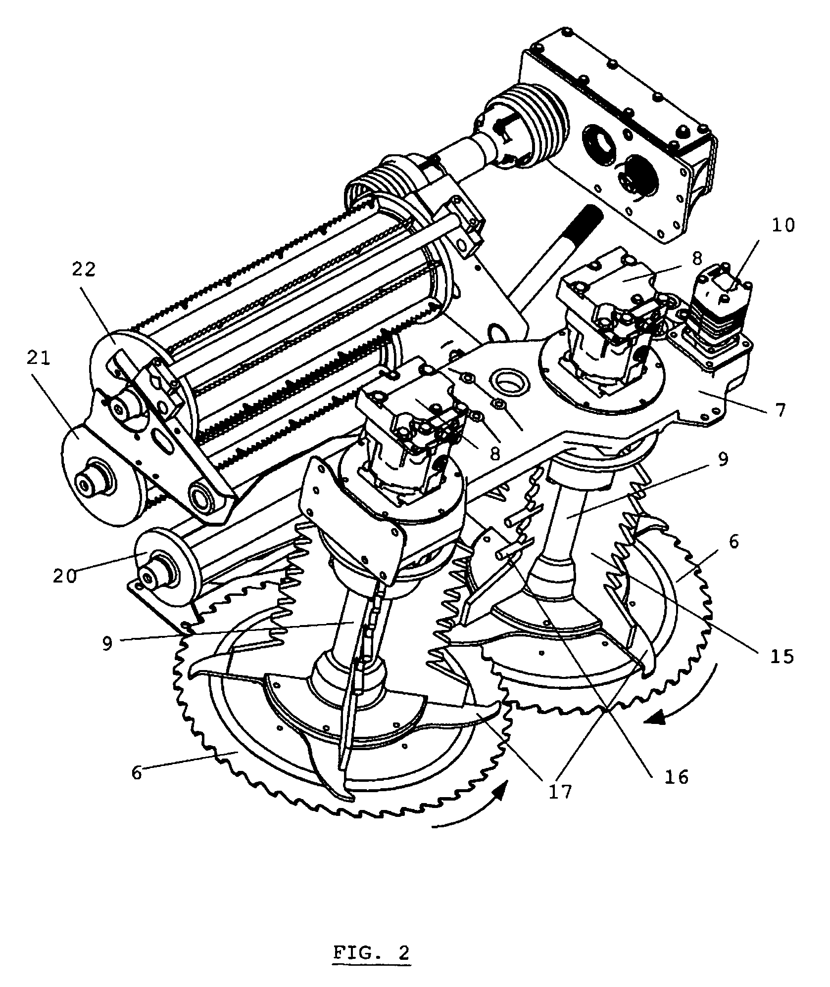 Header for a forage harvester