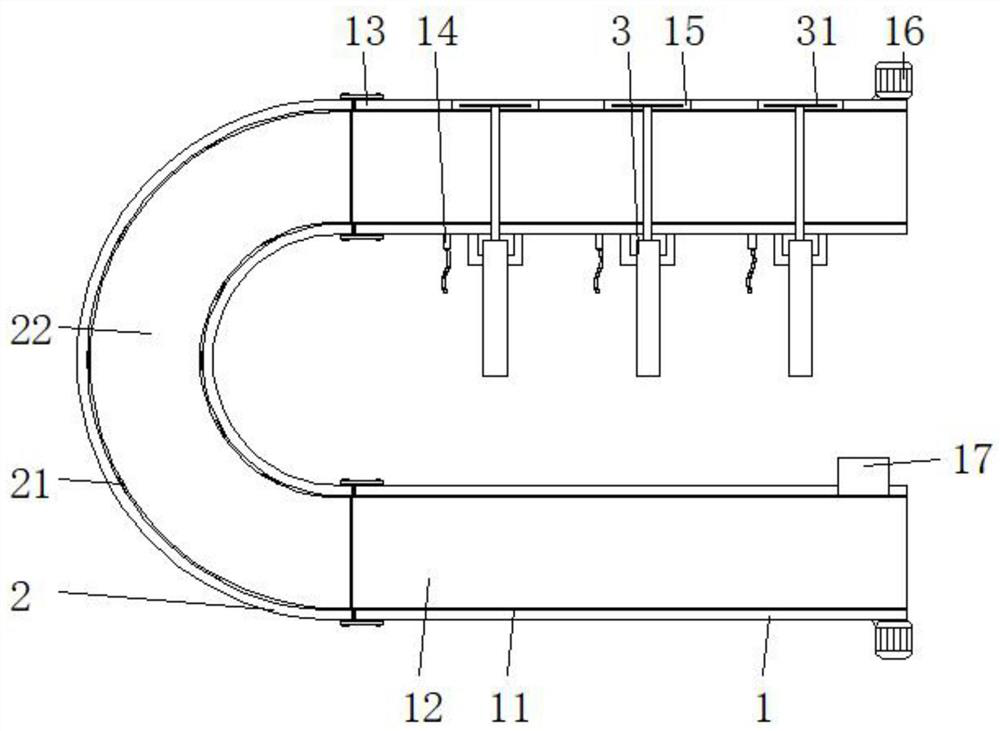 Intelligent loop line conveying line equipment