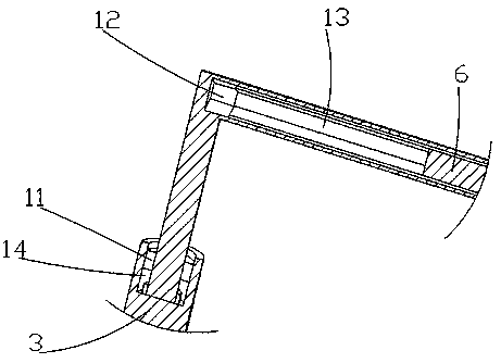 Medical internal medicine liquid pumping device