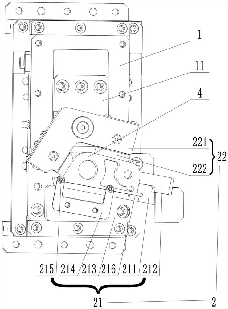 Tolerance clamping mechanism for milling aluminum alloy profile