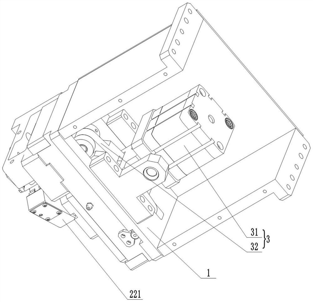 Tolerance clamping mechanism for milling aluminum alloy profile