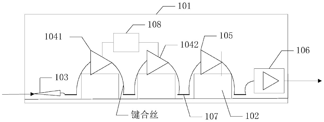 Radiometer front end structure and terminal equipment