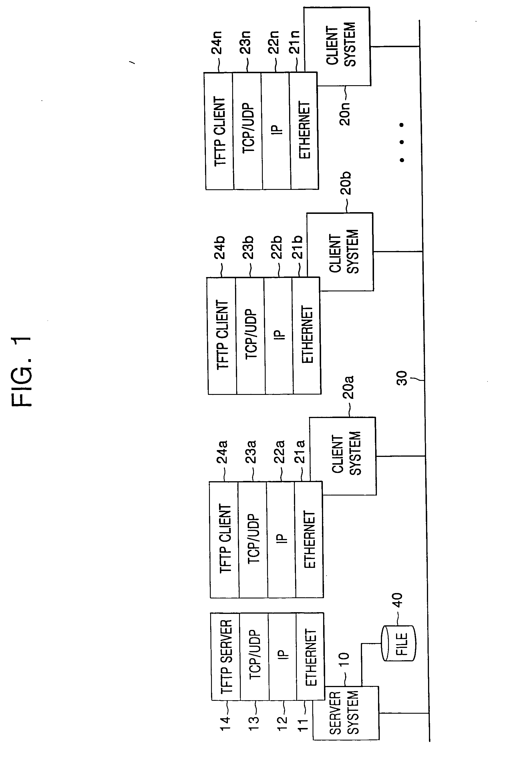 System and method for trivial file transfer protocol including broadcasting function