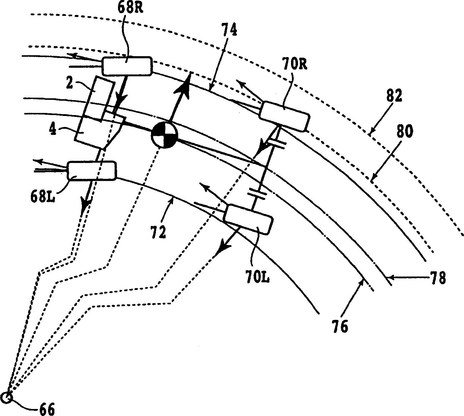 Drive force control method for four-wheel drive vehicle
