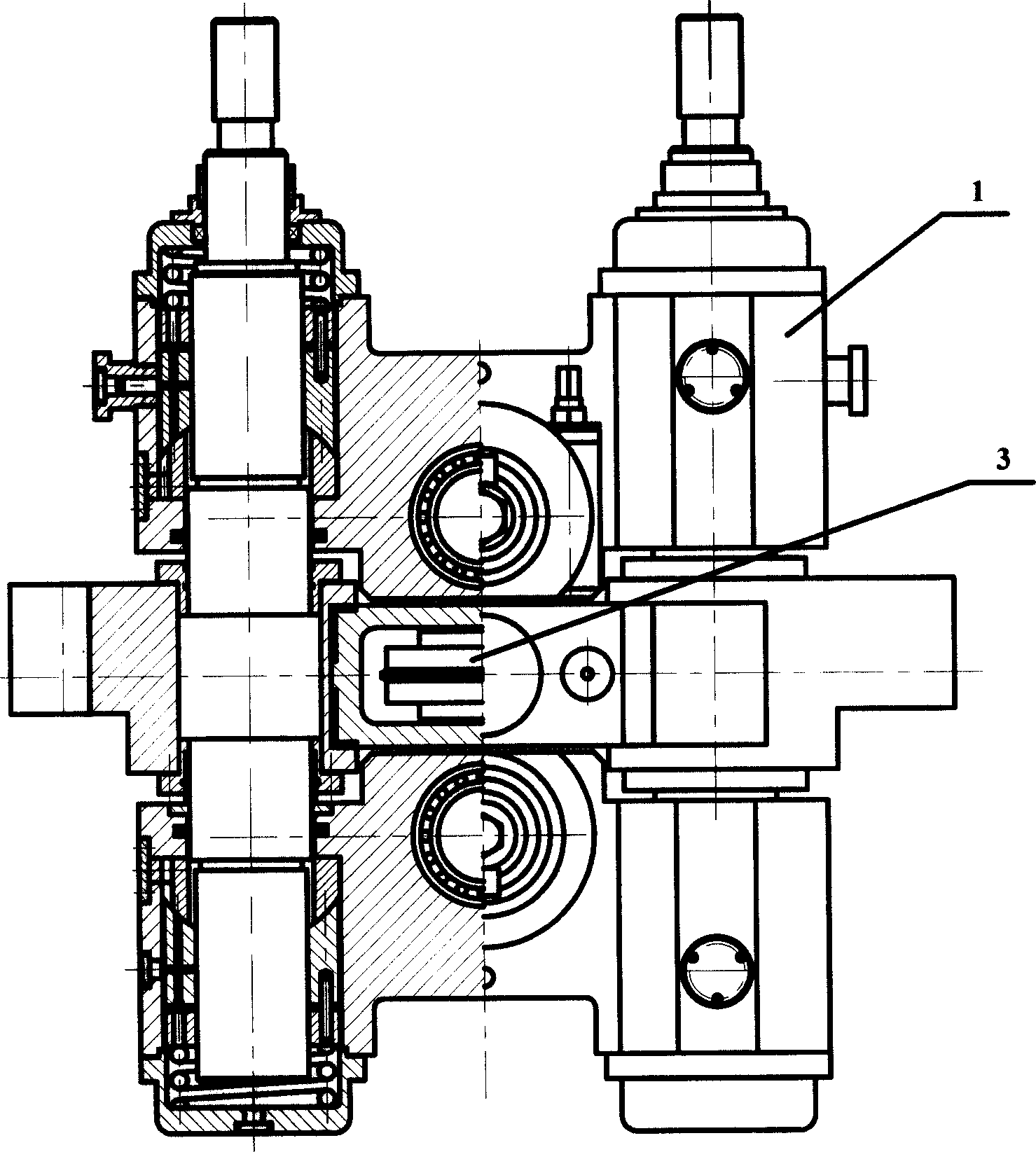 Universal space self-potential stiff mill