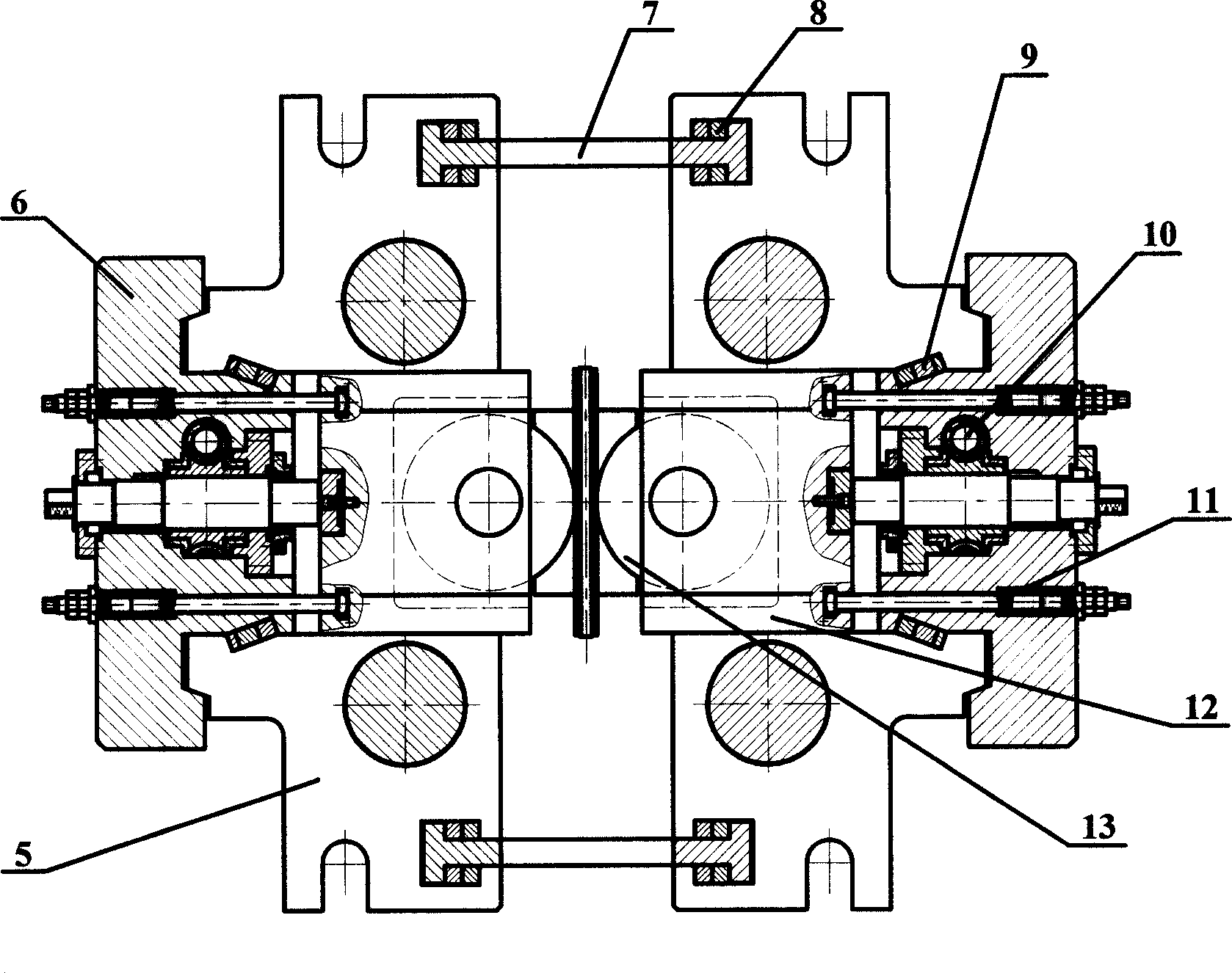 Universal space self-potential stiff mill