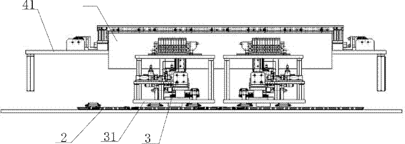 Automated production system for metal locking armor and method thereof
