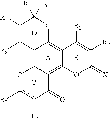 Tetracyclic dipyrano-coumarin compounds with Anti-hiv and Anti-mycobacterium tuberculosis activities