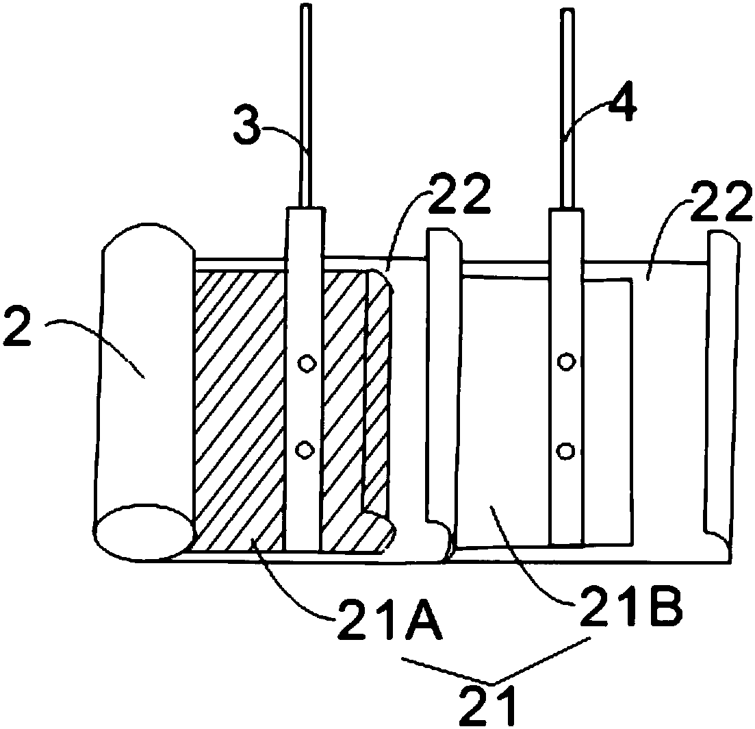 High-energizing solid-liquid mixed aluminum electrolytic capacitor and preparation method thereof