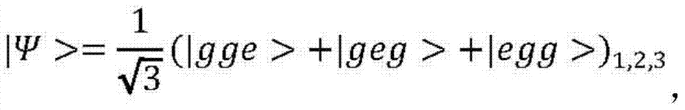 Method for remote preparation of quantum state based on multi-party joint operation based on single atom