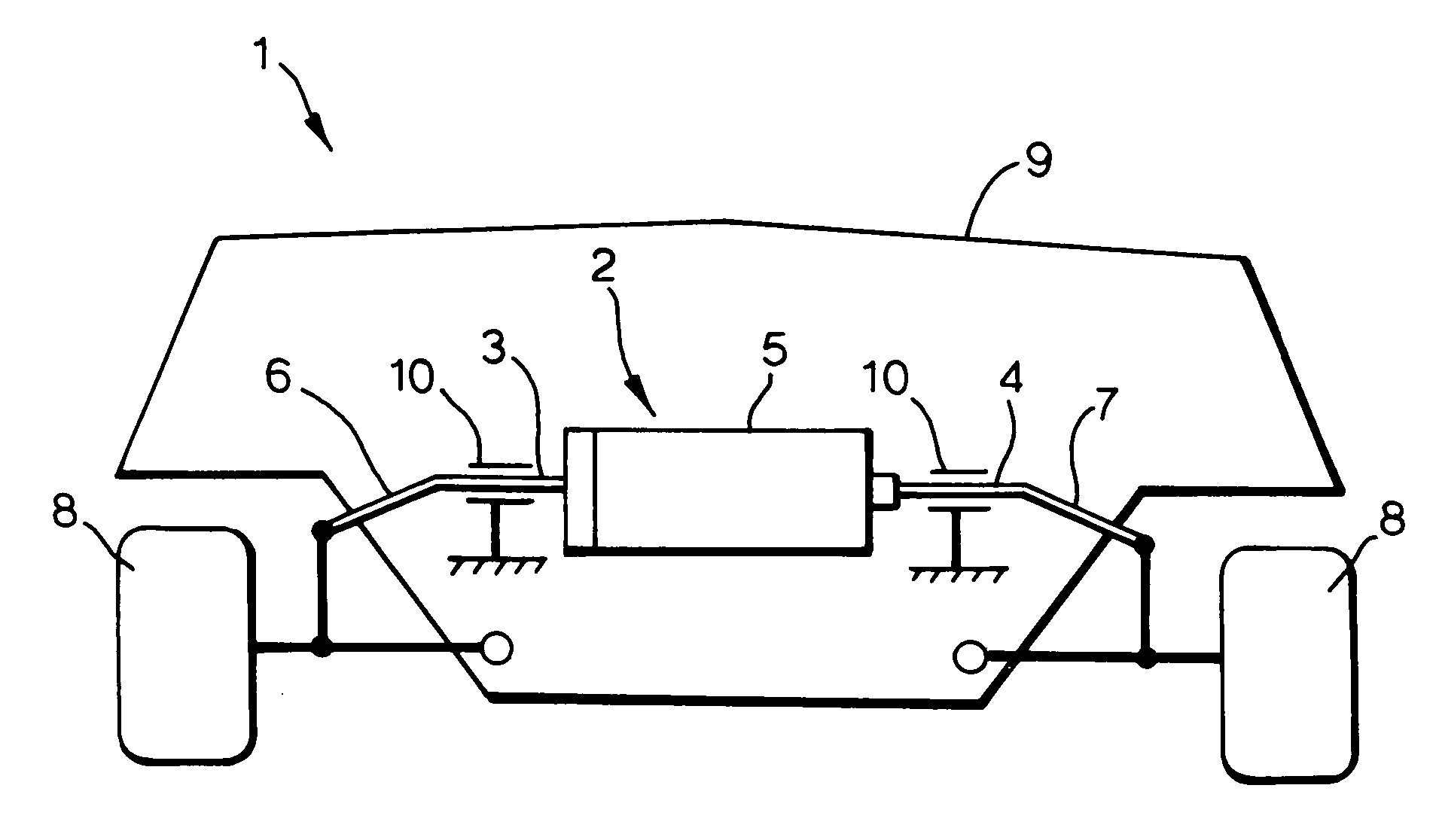 Coupling mechanism for anti-roll bar