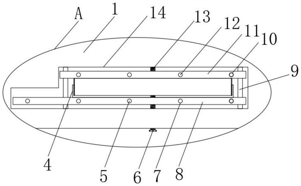 Clinical clamping device for orthopedics