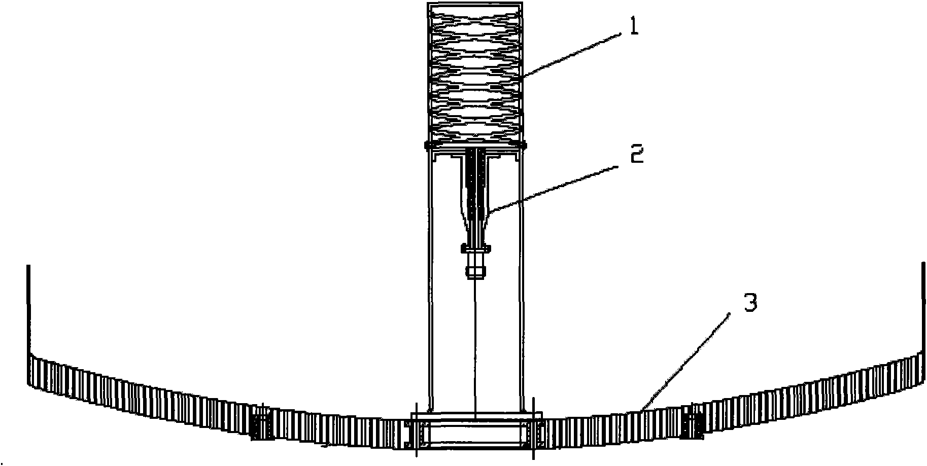 Linearly polarized broadband backfire helical antenna