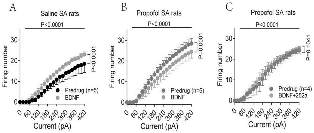 Application of brain-derived neurotrophic factor in preparing medicine for preventing and treating propofol addiction