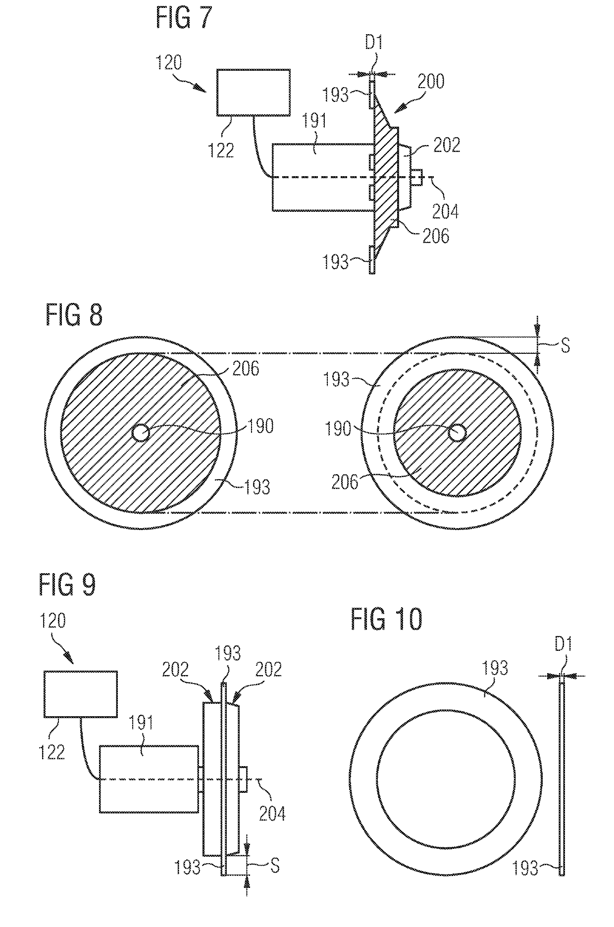 Separation of workpiece with three material removal stages