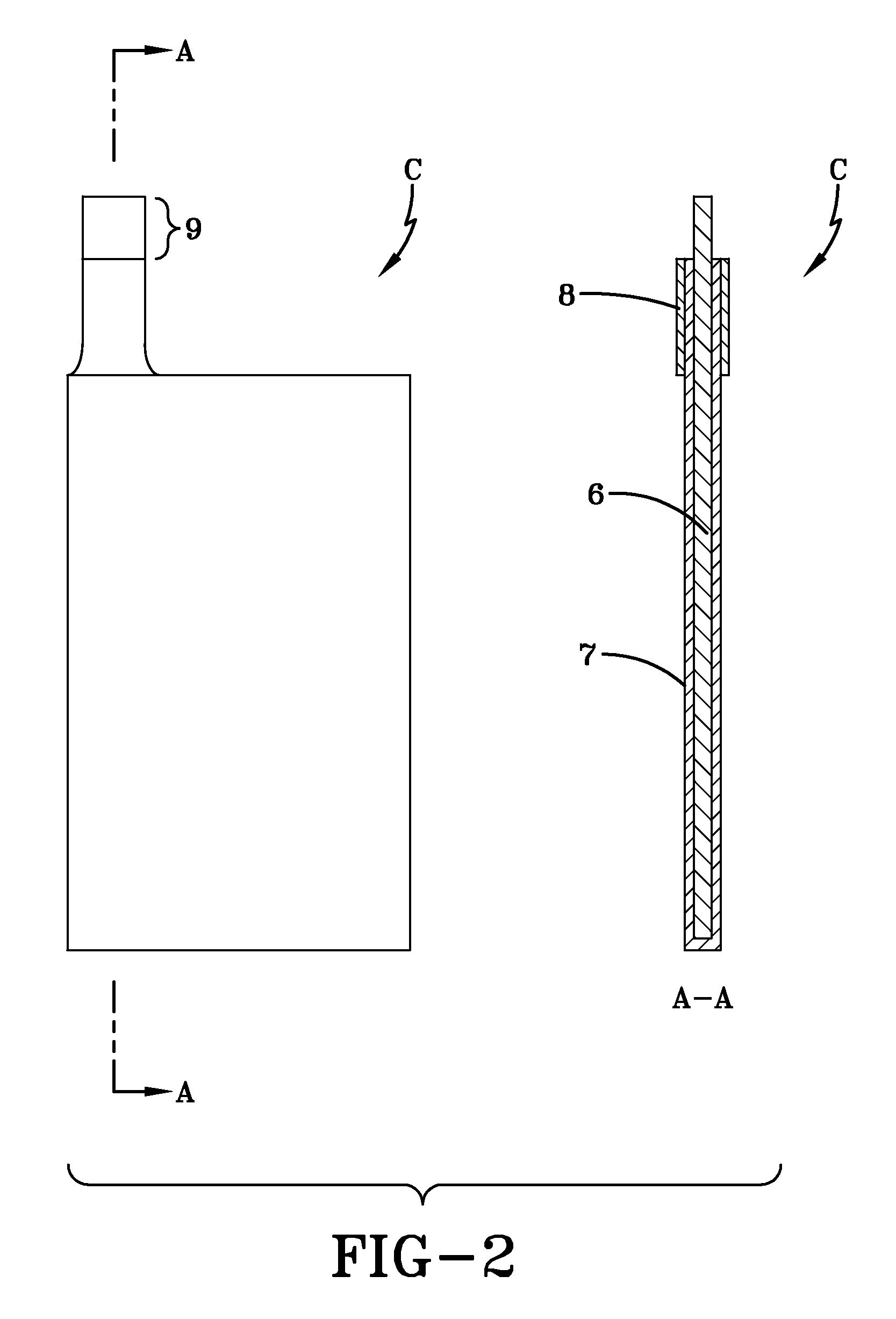 Negative electrode current collector for heterogeneous electrochemical capacitor and method of manufacture thereof