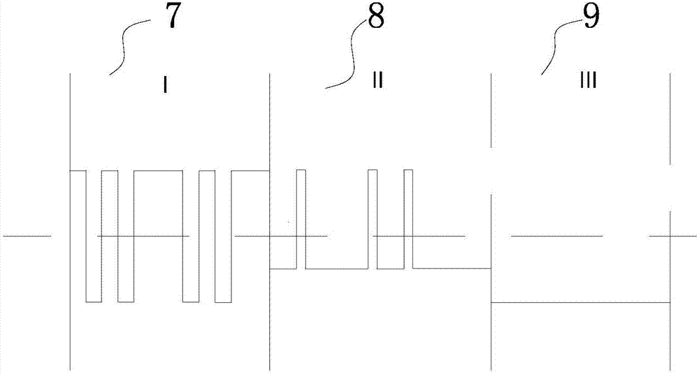 Driving method of multicolor electrophoretype electron paper display device with stable space