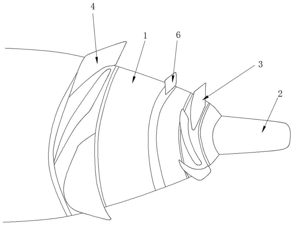 Propeller power device and ship