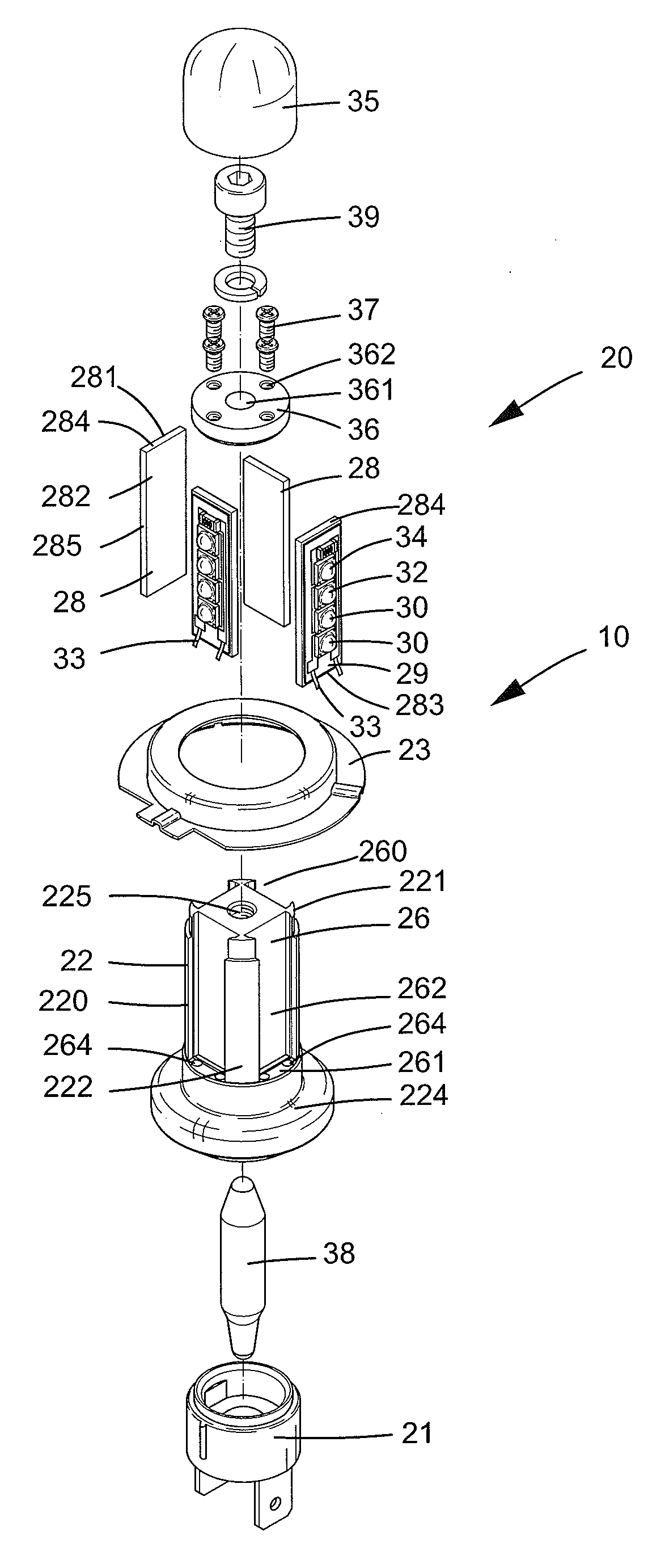 Vehicular LED Lamp