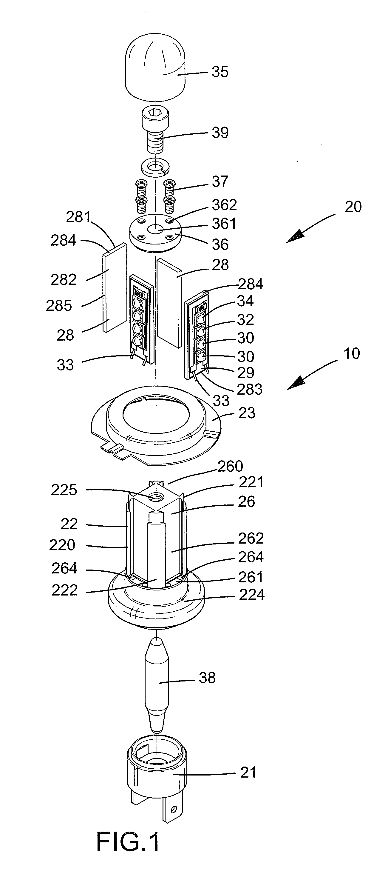 Vehicular LED Lamp