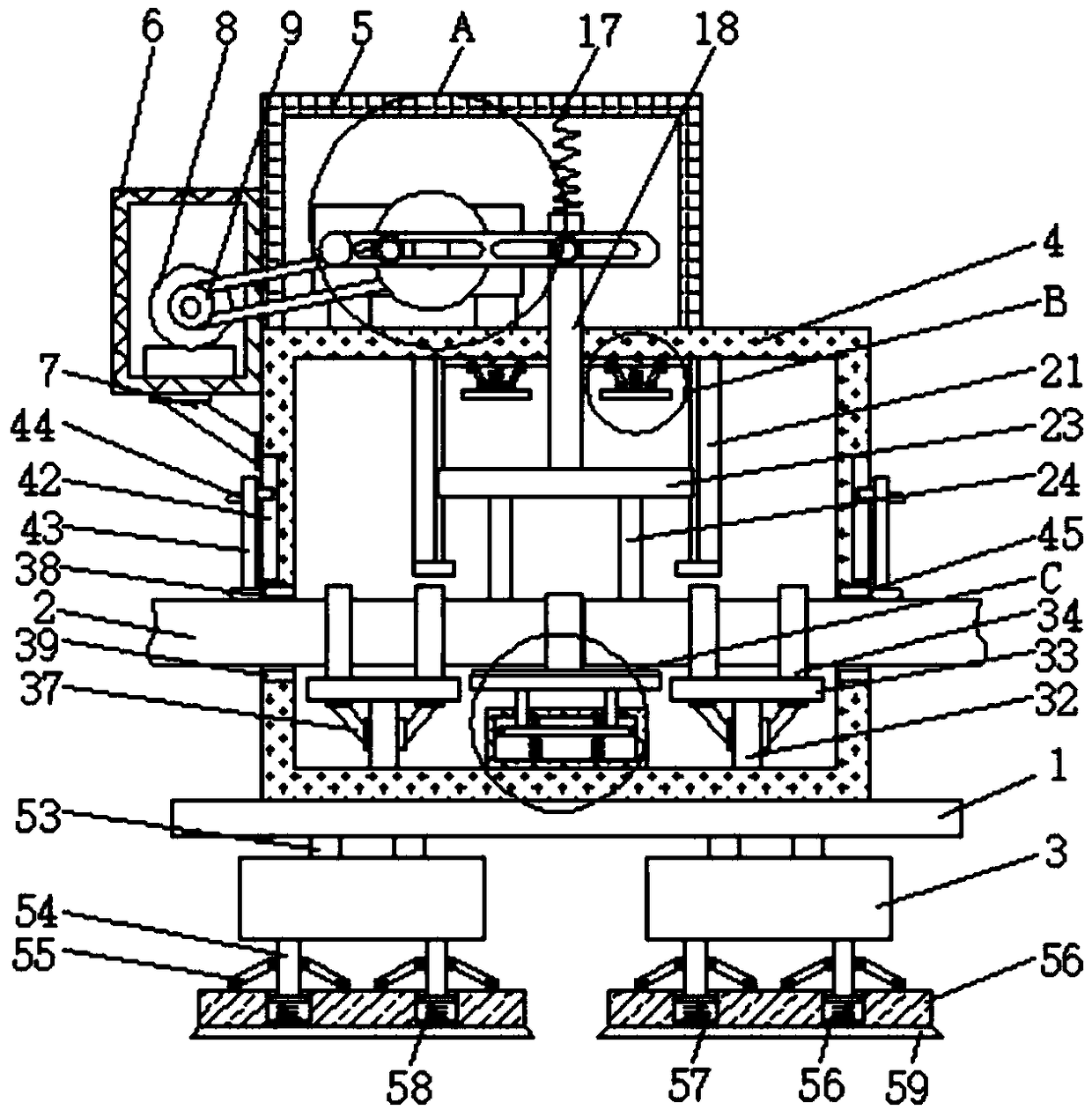 Quick pipeline connecting device and method for biological pharmacy